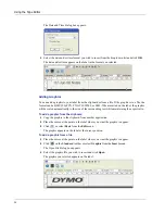 Предварительный просмотр 38 страницы Dymo LabelWriter 450 Duo Label Printer Software User'S Manual