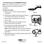 Preview for 5 page of Dymo LabelWriter Twin Turbo H-1266 Quick Start Manual