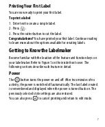 Preview for 6 page of Dymo LetraTag 100-H Manual