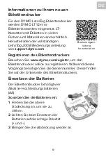 Preview for 11 page of Dymo LetraTag 200B Quick Start Manual