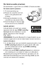 Preview for 16 page of Dymo LetraTag 200B Quick Start Manual