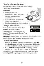 Preview for 48 page of Dymo LetraTag 200B Quick Start Manual