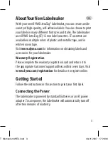 Preview for 3 page of Dymo LetraTag LT-100T User Manual