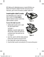 Preview for 5 page of Dymo LetraTag LT-100T User Manual