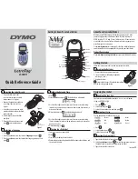 Preview for 1 page of Dymo LetraTag Plus LT-100H Quick Reference Manual