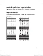 Preview for 15 page of Dymo LetrTag LT-100T (Swedish) Bruksanvisning