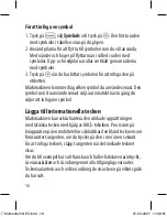 Preview for 16 page of Dymo LetrTag LT-100T (Swedish) Bruksanvisning