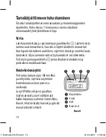 Preview for 74 page of Dymo LetrTag LT-100T (Swedish) Bruksanvisning