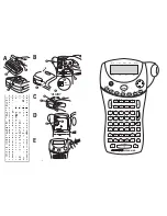 Предварительный просмотр 2 страницы Dymo LP200-Hebrew Instructions For Use Manual