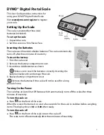 Preview for 5 page of Dymo M3 User Manual