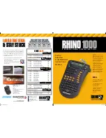 Dymo Rhino 1000 Brochure preview