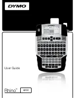 Preview for 1 page of Dymo Rhino 4200 Industrial Label Printer User Manual