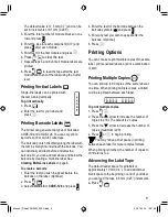 Preview for 9 page of Dymo Rhino 5200 Hard case Kit by User Manual