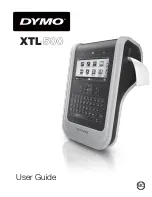 Preview for 1 page of Dymo XTL 500 User Manual