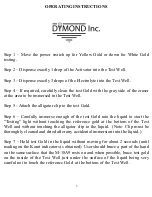 Preview for 3 page of Dymond M-18A9 Owner'S Manual