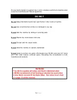 Preview for 5 page of Dyna-Fog CYCLONE ULTRA 2734 Operation And Maintenance Manual