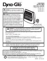 Предварительный просмотр 1 страницы Dyna-Glo BF10DTDG-1 User Instruction