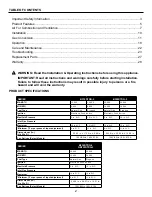 Предварительный просмотр 3 страницы Dyna-Glo BF10DTDG-2 Manual