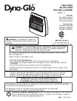 Dyna-Glo BF10PTDG/PMDG Manual preview