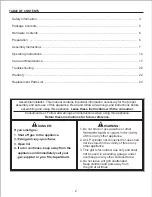 Preview for 2 page of Dyna-Glo DGA480BSP Instruction Manual