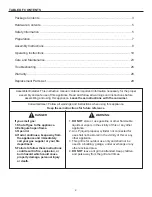 Предварительный просмотр 2 страницы Dyna-Glo DGA550SSN User Manual