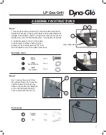 Предварительный просмотр 11 страницы Dyna-Glo DGP350NP and User'S Manual And Operating Instructions