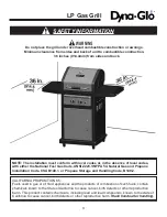 Предварительный просмотр 5 страницы Dyna-Glo DGP350SNP User'S Manual And Operating Instructions