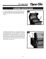 Предварительный просмотр 15 страницы Dyna-Glo DGP350SNP User'S Manual And Operating Instructions