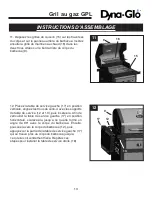 Предварительный просмотр 49 страницы Dyna-Glo DGP350SNP User'S Manual And Operating Instructions