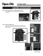 Preview for 16 page of Dyna-Glo DGP480CSP User'S Manual And Operating Instructions