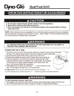 Preview for 22 page of Dyna-Glo DGP700SSB User'S Manual And Operating Instructions