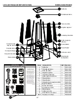 Предварительный просмотр 47 страницы Dyna-Glo DGPH301BL Owner'S Manual