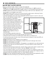 Предварительный просмотр 4 страницы Dyna-Glo DGU951SDE Manual