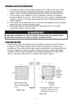 Предварительный просмотр 4 страницы Dyna-Glo EG7500DH User'S Manual And Operating Instructions