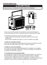 Предварительный просмотр 27 страницы Dyna-Glo EG7500DH User'S Manual And Operating Instructions