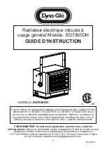 Предварительный просмотр 33 страницы Dyna-Glo EG7500DH User'S Manual And Operating Instructions