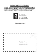 Предварительный просмотр 47 страницы Dyna-Glo EG7500DH User'S Manual And Operating Instructions