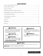 Preview for 2 page of Dyna-Glo HA1360R User'S Manual And Operating Instructions