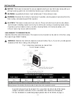 Предварительный просмотр 12 страницы Dyna-Glo IR12NTDG-1/NMDG-1 Manual