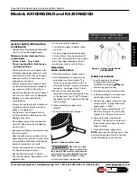 Preview for 3 page of Dyna-Glo RA100NGDGD Operating Instructions & Parts Manual