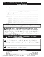 Preview for 3 page of Dyna-Glo RMC-LPC200DG User'S Installation, Operation And Maintenance Manual