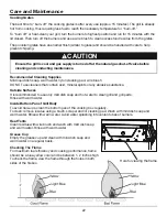 Preview for 22 page of Dyna-Glo SEARPLUS DGF481CRN Assembly Instructions Manual