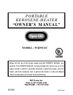 Dyna-Glo WK95C6C User Manual preview