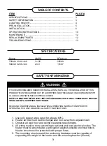 Preview for 3 page of Dyna-Glo Workhorse EG7500WH Installation & Maintenance Instructions Manual