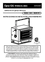 Preview for 17 page of Dyna-Glo Workhorse EG7500WH Installation & Maintenance Instructions Manual