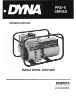 Dyna Pro-X CSADX3200 Owner'S Manual preview
