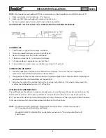 Предварительный просмотр 9 страницы Dynablast MHG500PSQ Operator'S Manual