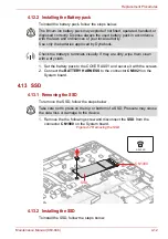 Предварительный просмотр 88 страницы dynabook Portege X30L-K Series Maintenance Manual