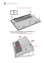 Предварительный просмотр 9 страницы dynabook PORTEGE X40-J Series Service Manual