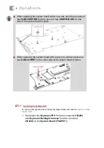 Предварительный просмотр 31 страницы dynabook PORTEGE X40-J Series Service Manual